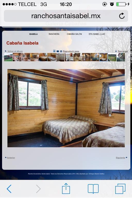 Cabanas Santa Isabel Villa Refugio Exterior foto
