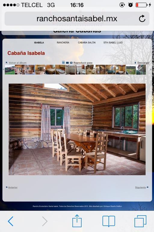 Cabanas Santa Isabel Villa Refugio Exterior foto