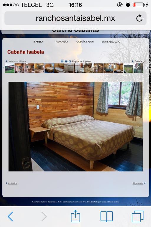 Cabanas Santa Isabel Villa Refugio Exterior foto