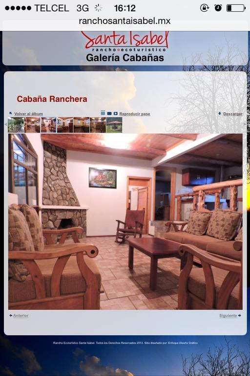 Cabanas Santa Isabel Villa Refugio Exterior foto